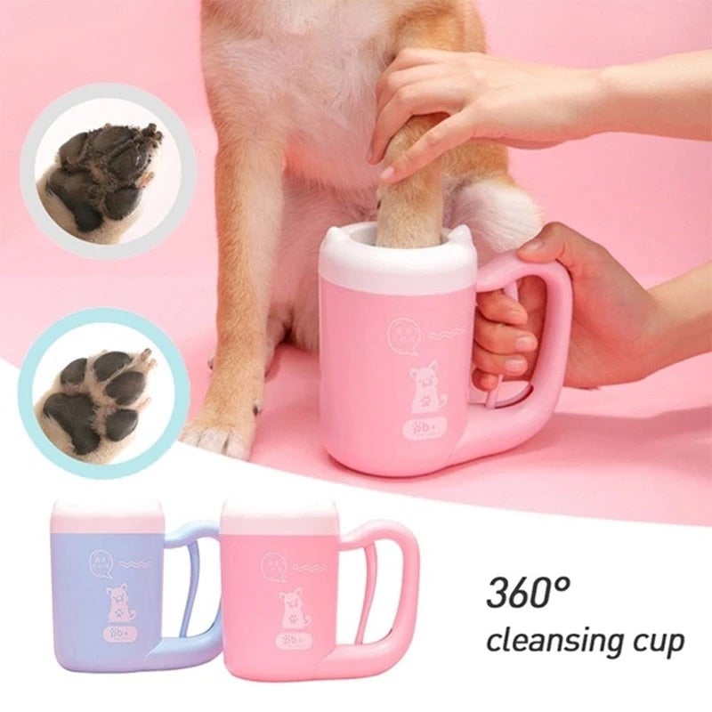 Portable Silicone Dog Paw Cleaner Cup